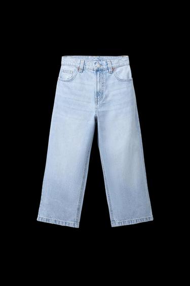Zara BAGGY DENIM PANTS - Light blue - Image 0