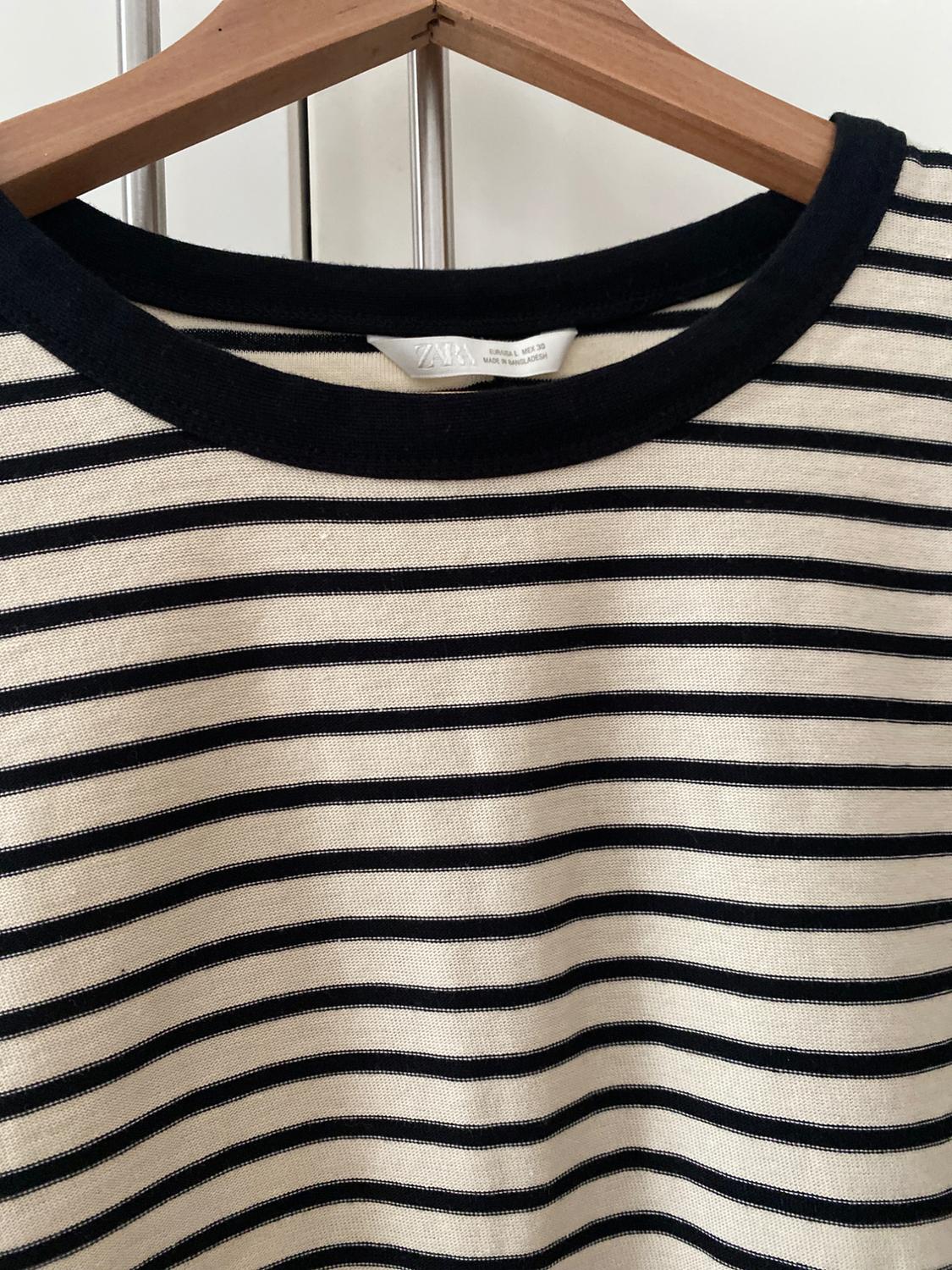 STRIPED LONG SLEEVE T-SHIRT - Image 3