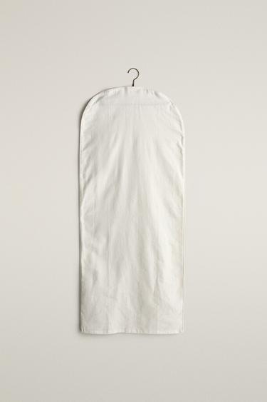 LARGE LINEN AND COTTON GARMENT BAG (PACK OF 2) — Light beige 2