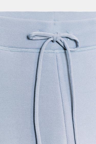 PANTALON FLARE EFFET DÉLAVÉ - Bleu / Gris de Zara - Image 5