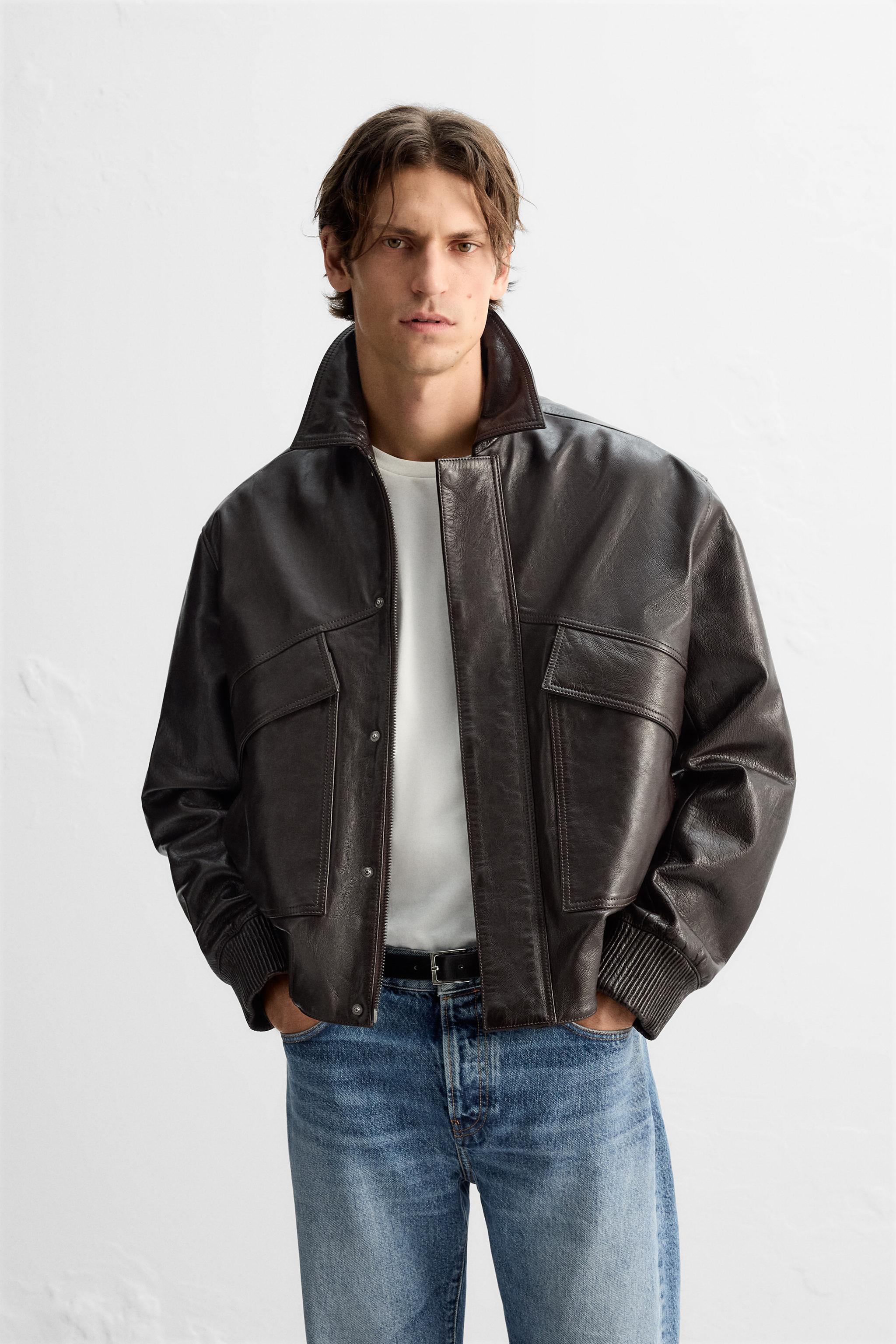 Cazadoras hombre zara best sale