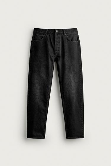 Zara REGULAR FIT JEANS - Black
