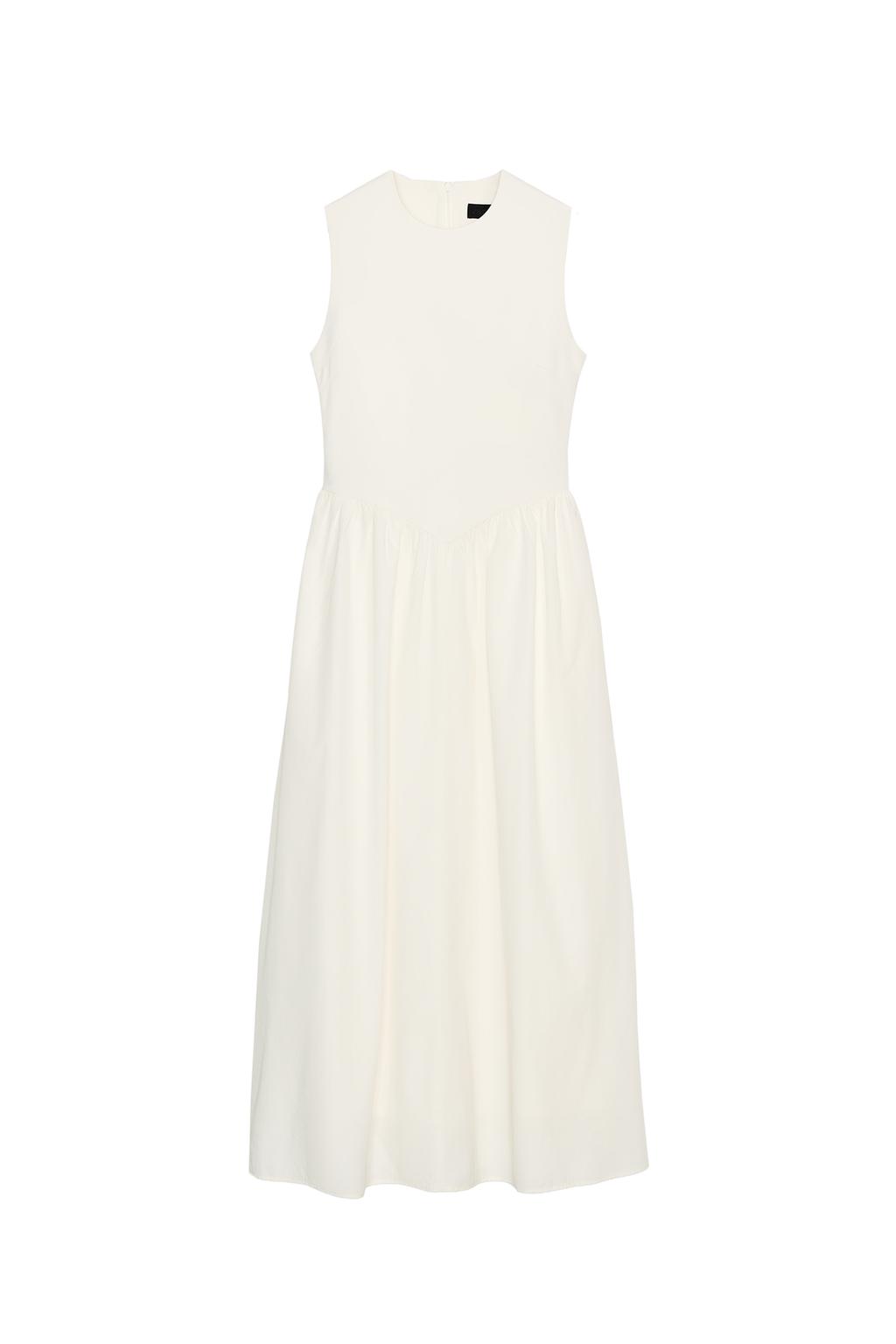 COMBINATION MIDI DRESS - image 3