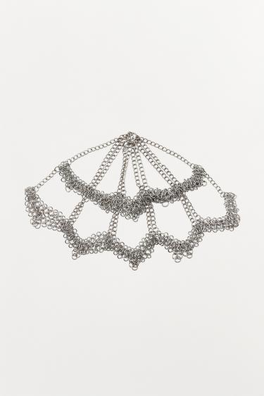 SERRE-TÊTE ANNEAUX CHAÎNES ÉDITION LIMITÉE - Argent de Zara - Image 2