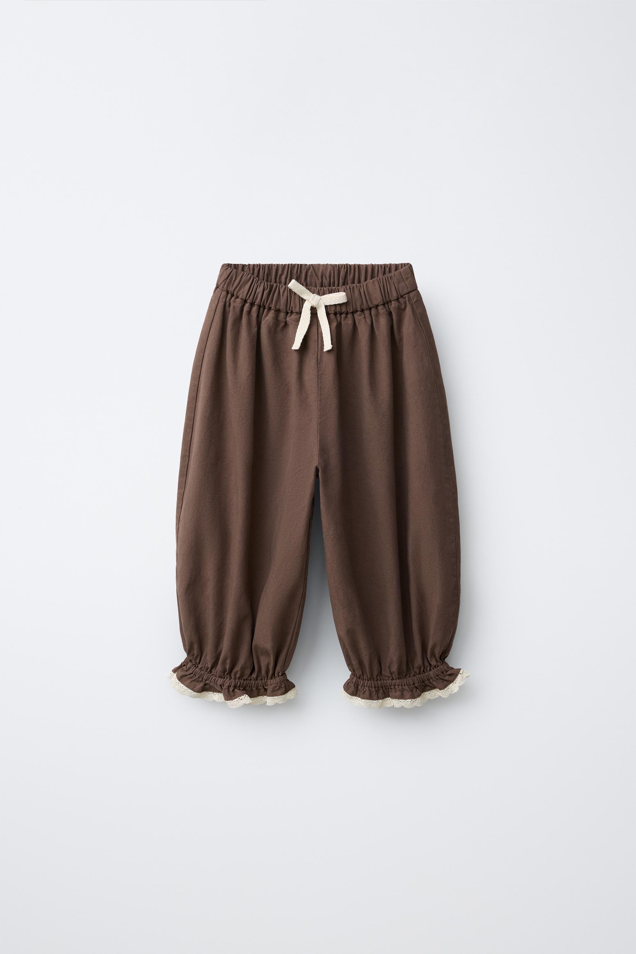 BLOOMERS WITH LACE TRIM