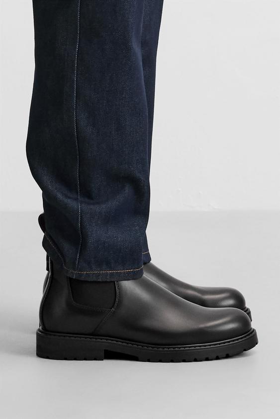 How To Style Chunky Chelsea Boots Men CHUNKY CHELSEA BOOTS Black