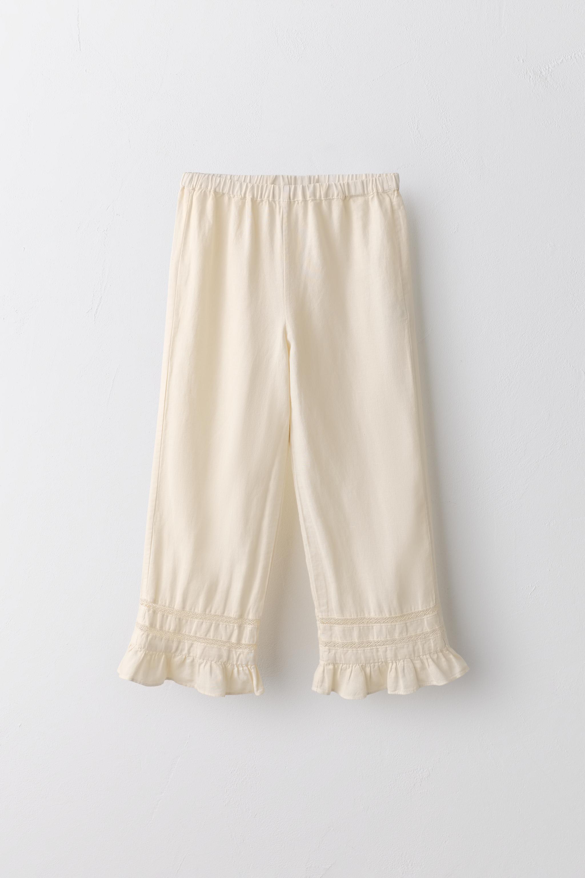 JUPE-CULOTTE ENTREDEUX LIN COTON 6-12 ANS LIMITED EDITION