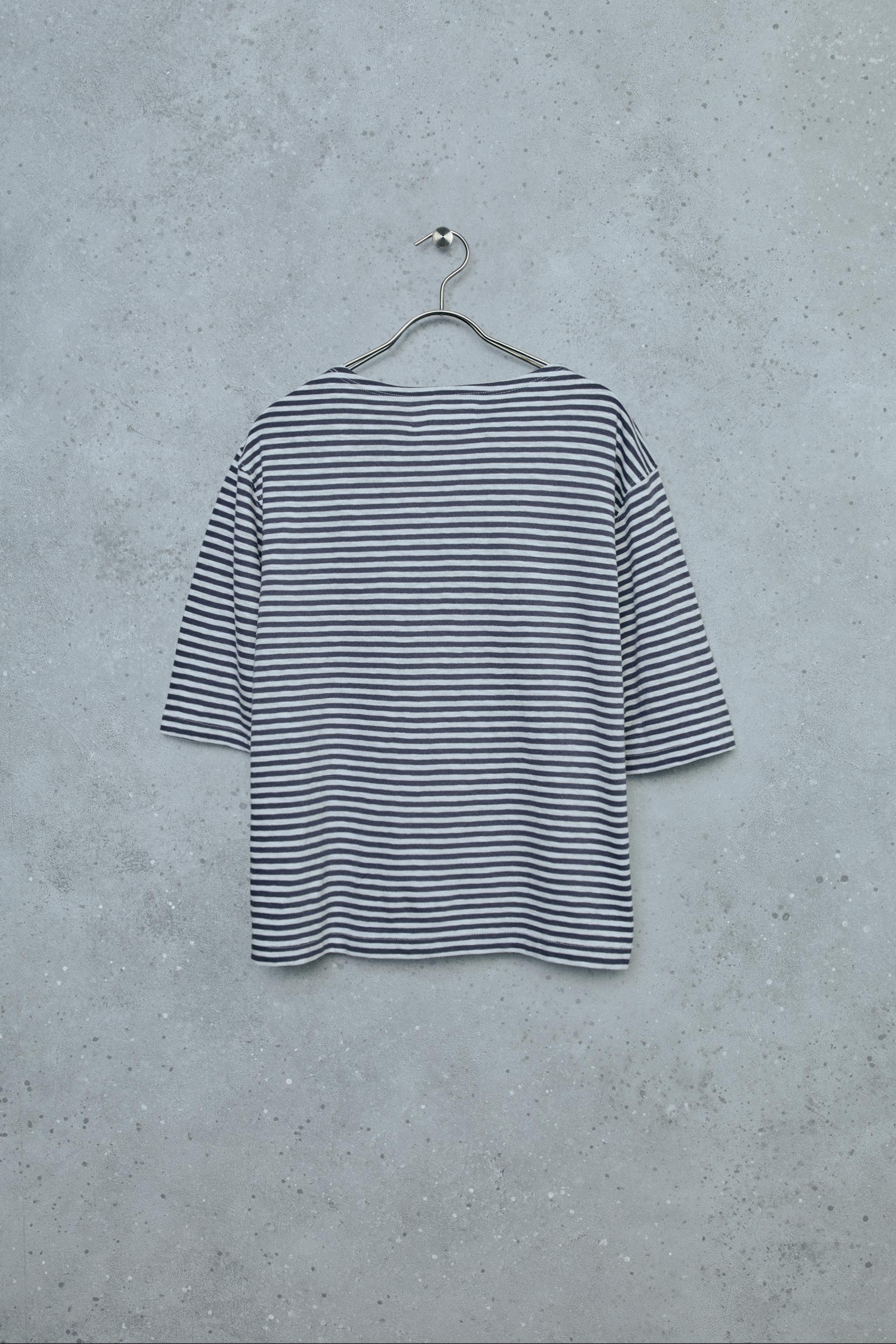 Детские футболки Zara STORIESZ - STRIPED T-SHIRT — фото 3