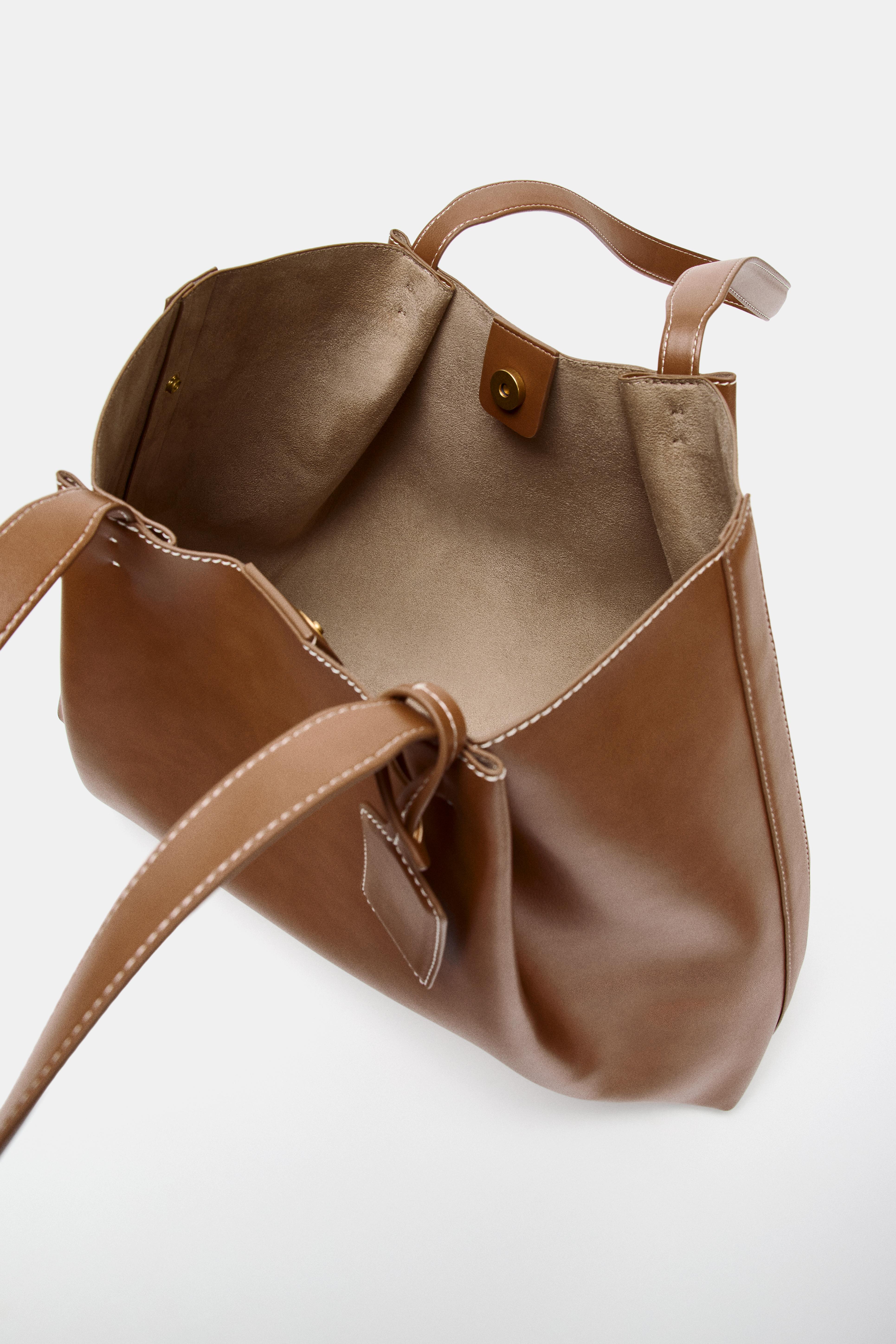 SAC SHOPPER À PINCES