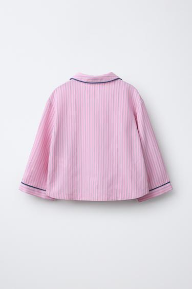 STRIPED SHIRT - Pink by Zara - Image 1