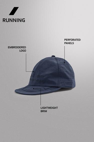 TECHNICAL RUNNING CAP - Navy blue by Zara - Image 1