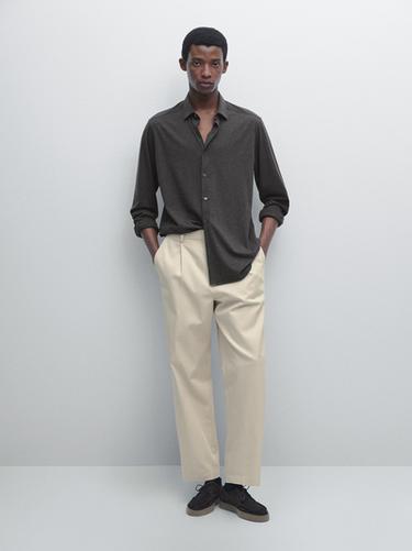 Zara Slim fit stretch shirt - Gray