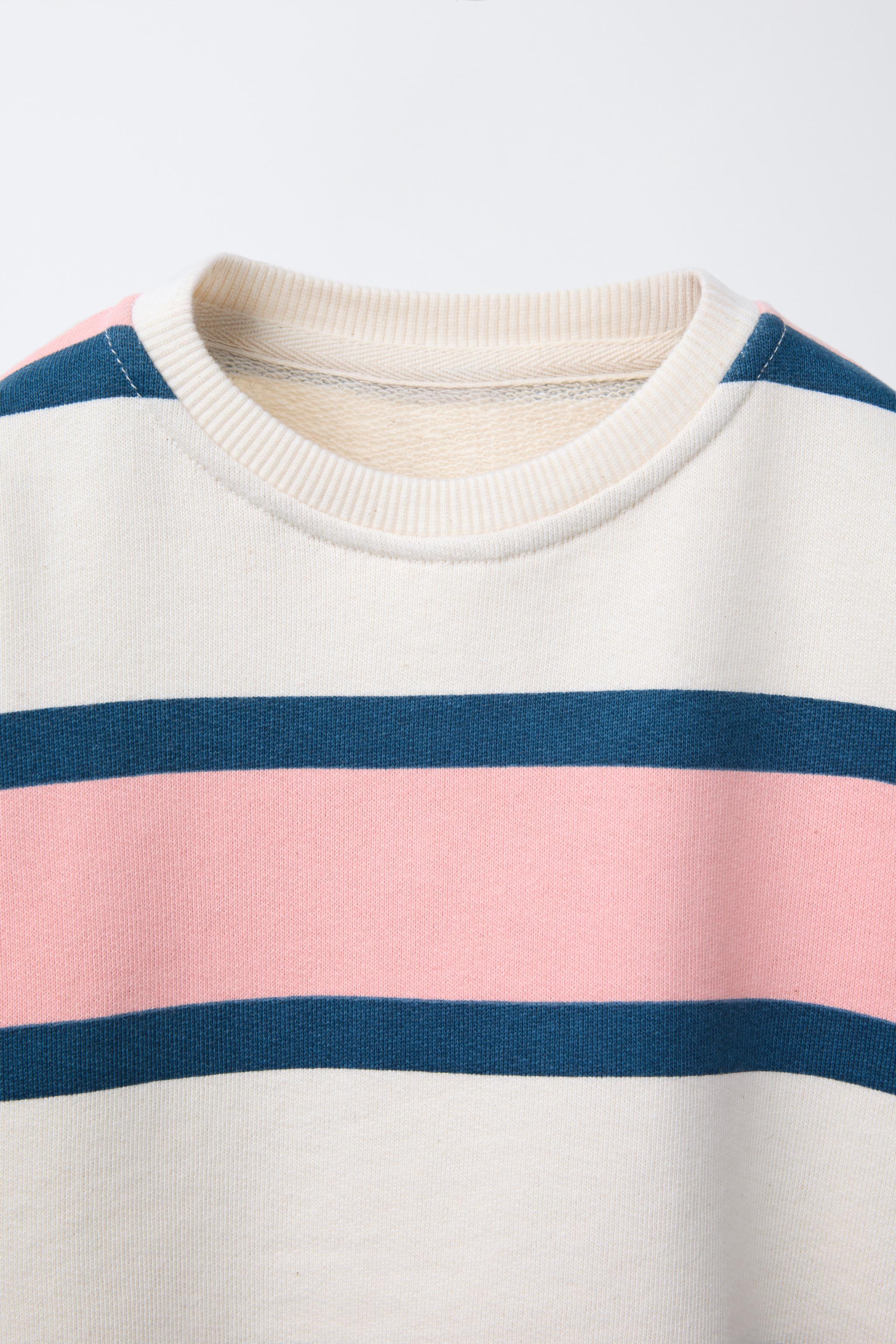 SWEAT À RAYURES