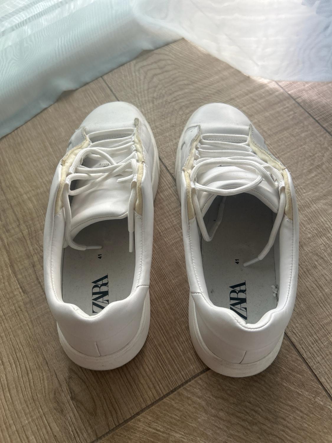 LEATHER SNEAKERS WITH THICK SOLE - Image 4