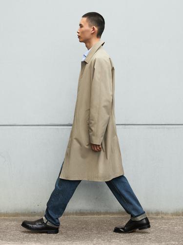 Zara Lightweight cotton trench coat - Beige