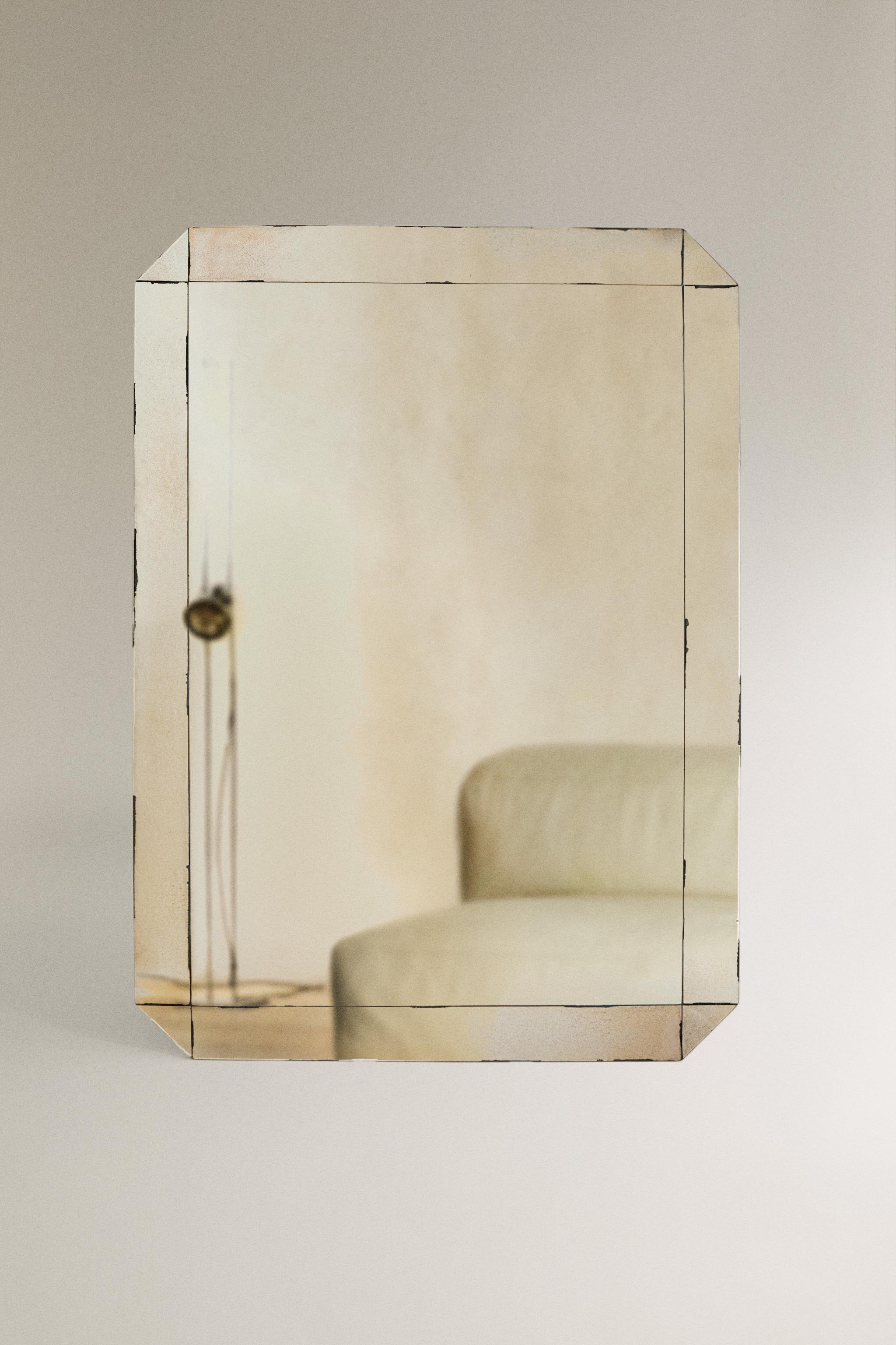 wall mirror / 昭和レトロ Vintage Cushman Colonial Style Solid Hard Rock Maple Wall