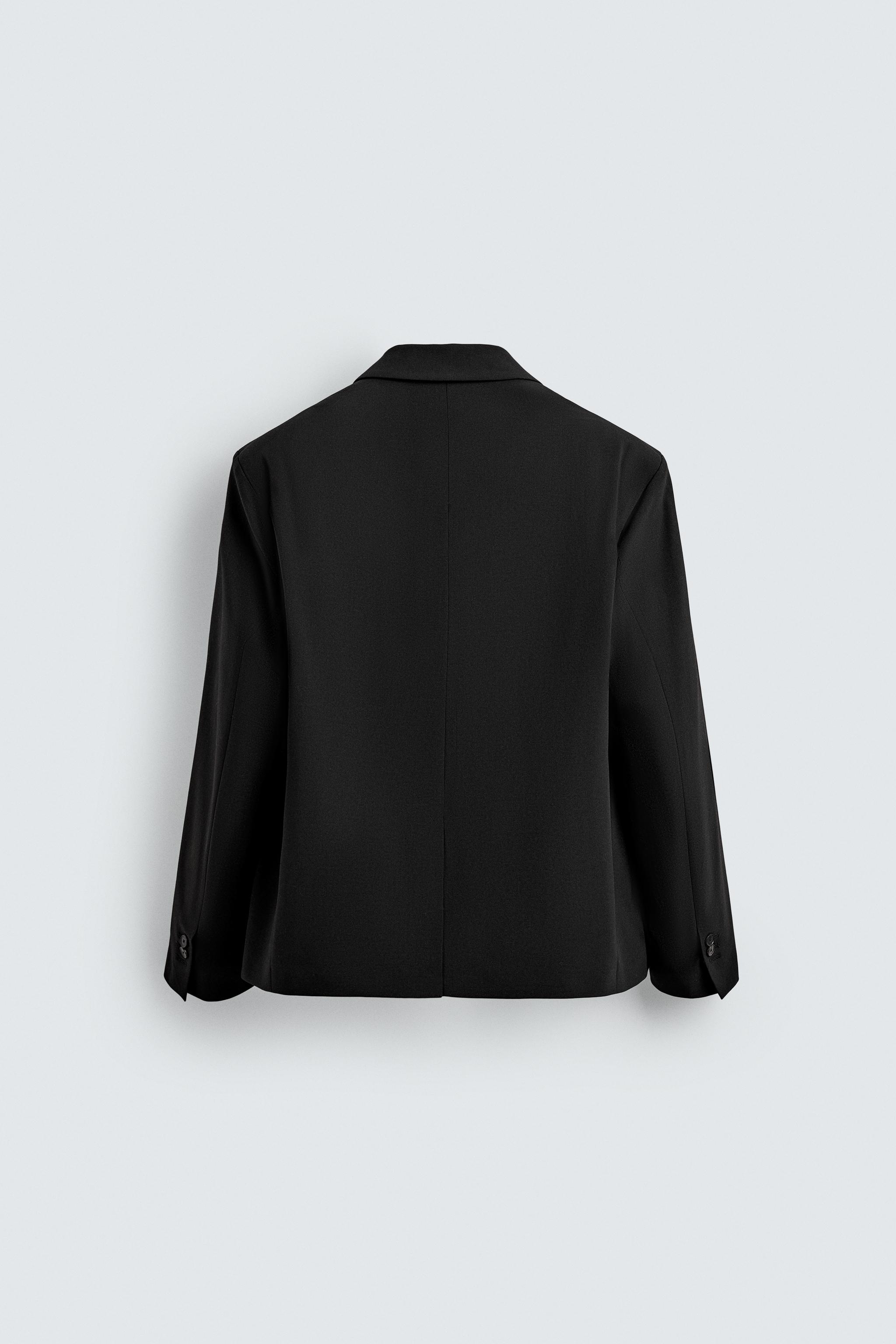 WOOL DOUBLE-BREASTED SUIT JACKET