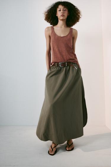 TOP TIRANTES PUNTO - MARSALA de Zara