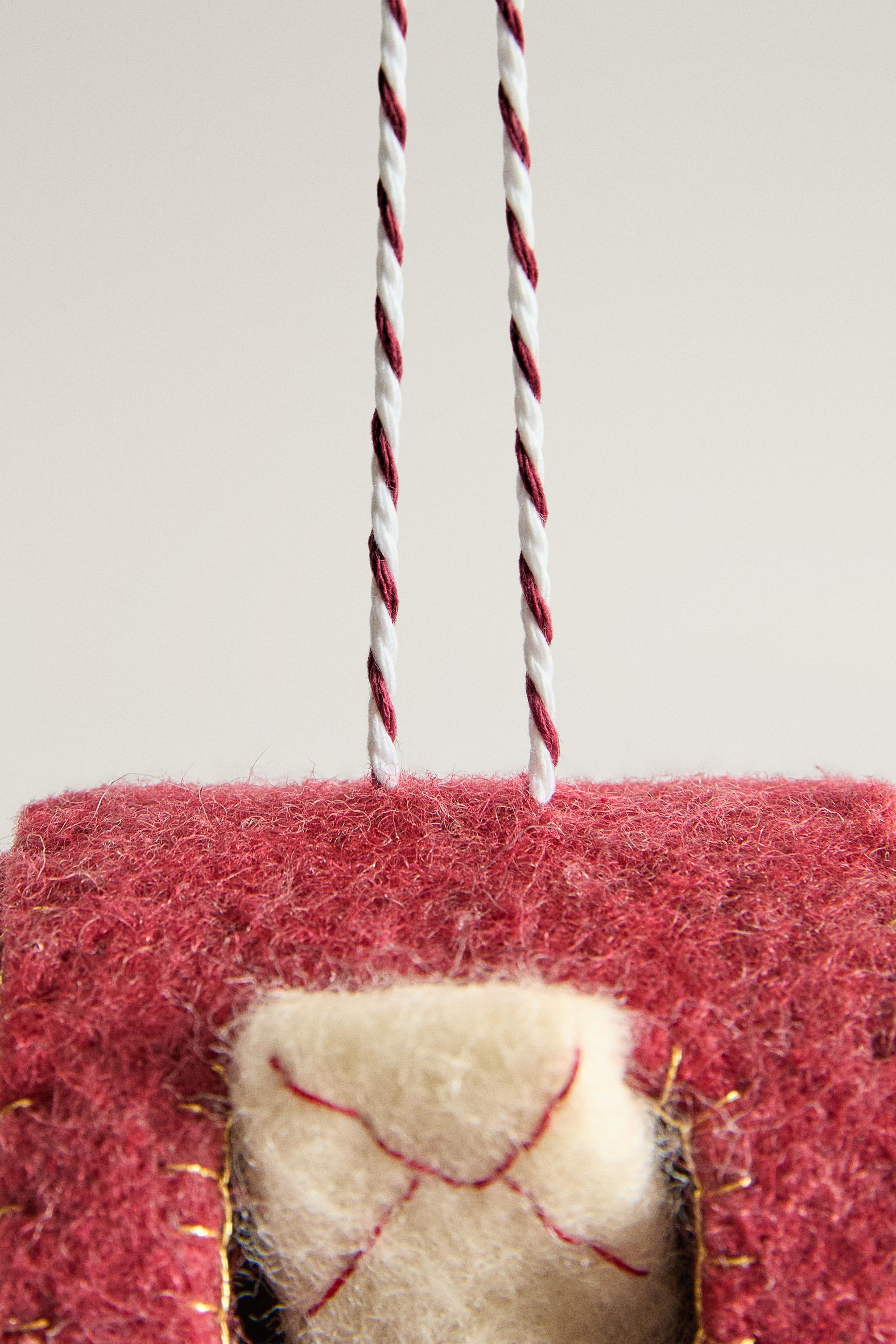 FELT MAILBOX CHRISTMAS TREE ORNAMENT
