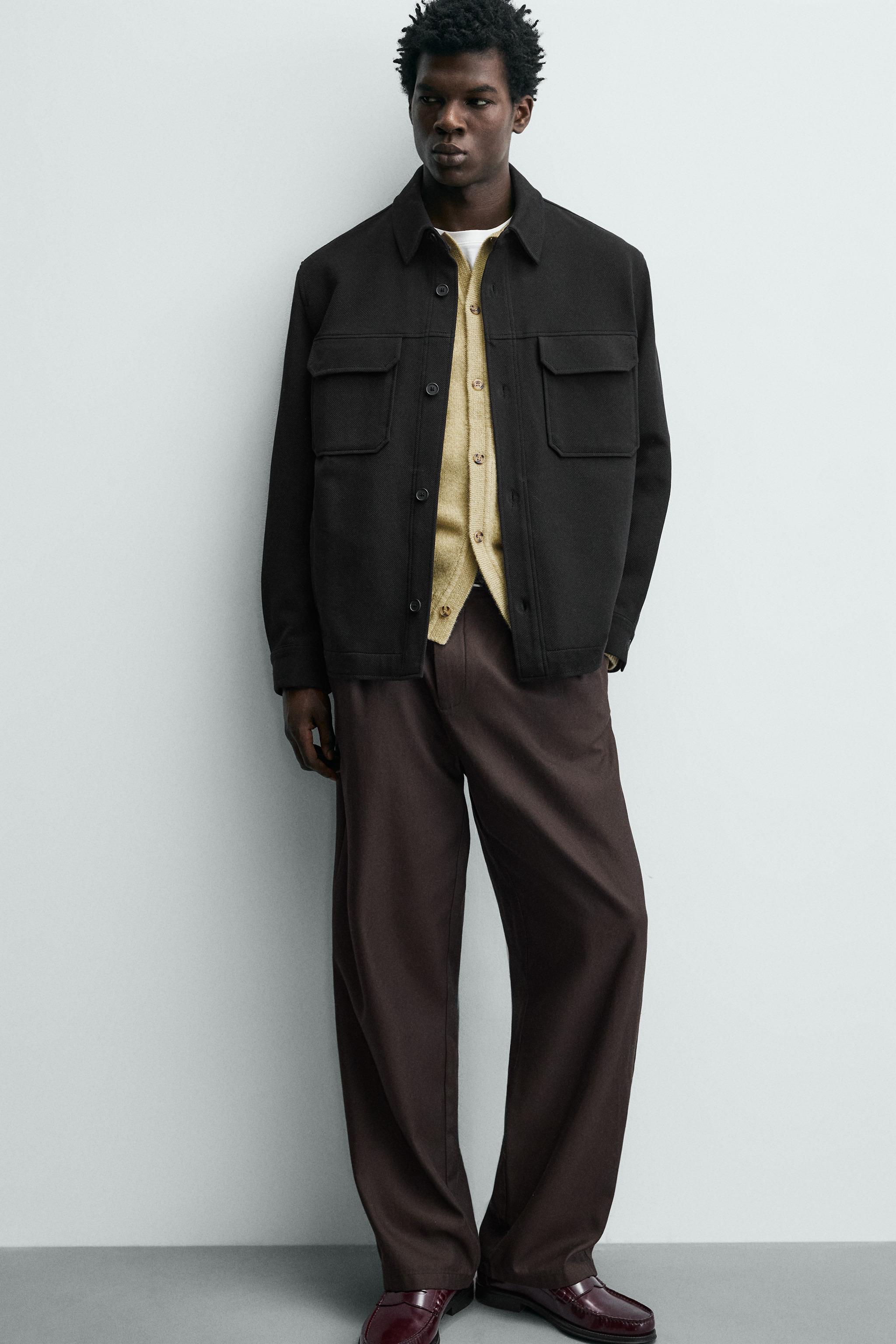 COMFORT TEXTURED OVERSHIRT