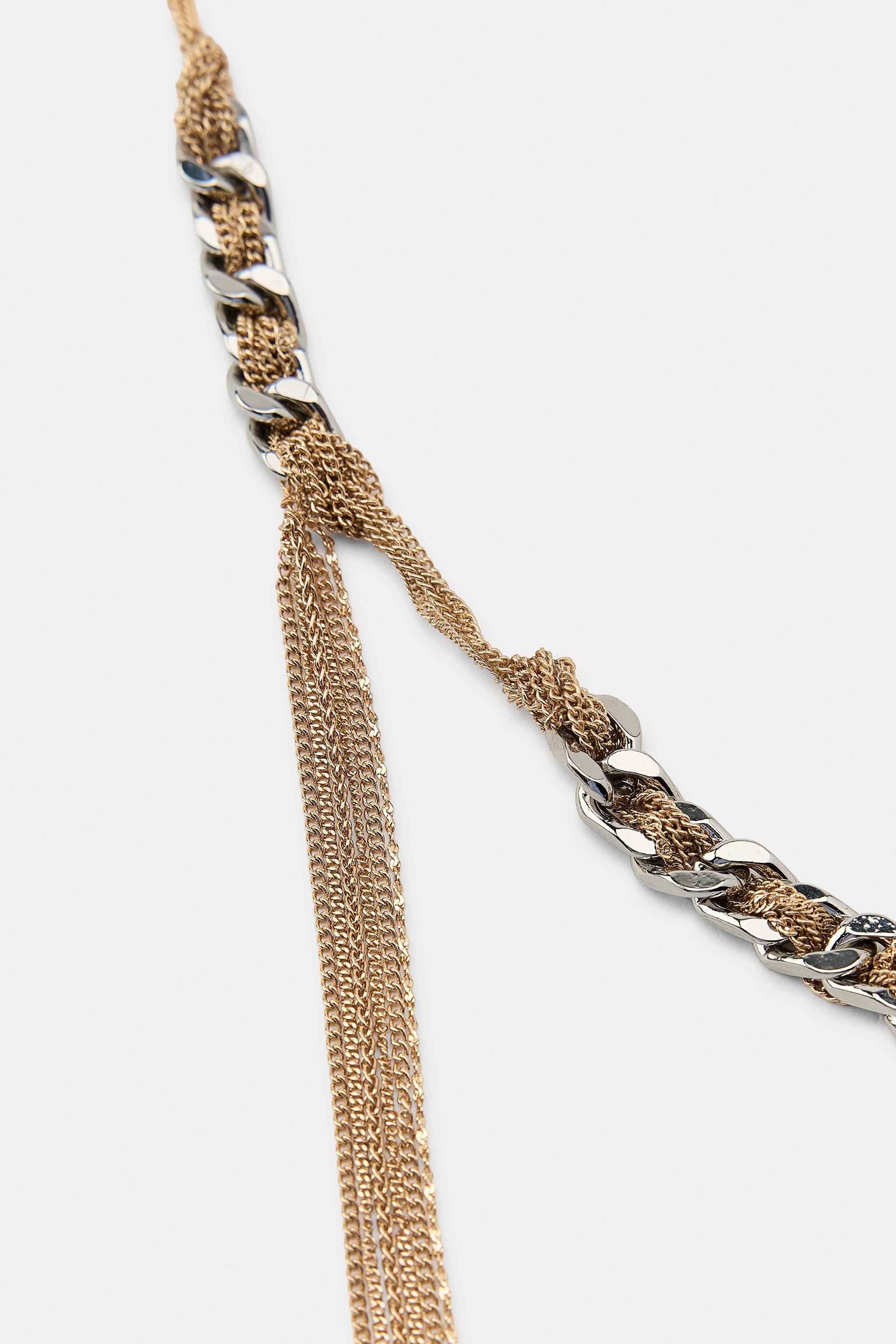 COMBINED CHAIN NECKLACE