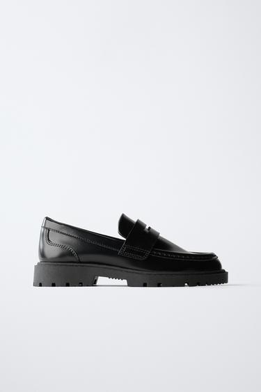 MOCASÍN COLEGIAL - Negro de Zara