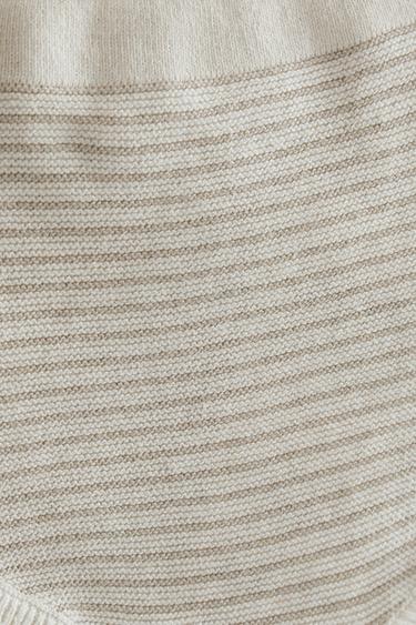 BLOOMER ENFANT COTON ET SOIE - Beige clair de Zara - Image 3
