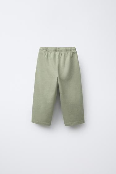 PLAIN TROUSERS - Greenish by Zara - Image 1