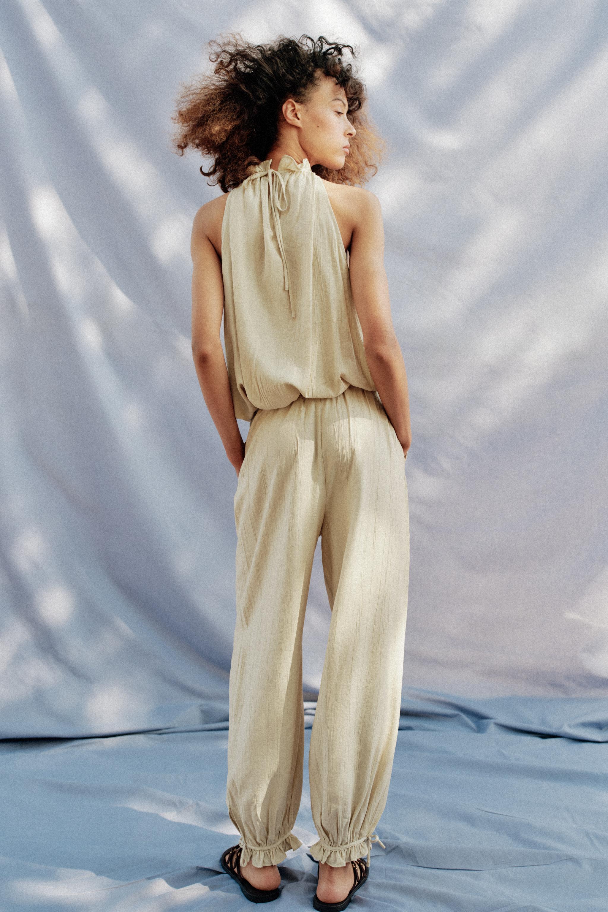 ELASTIC WAIST PANTS