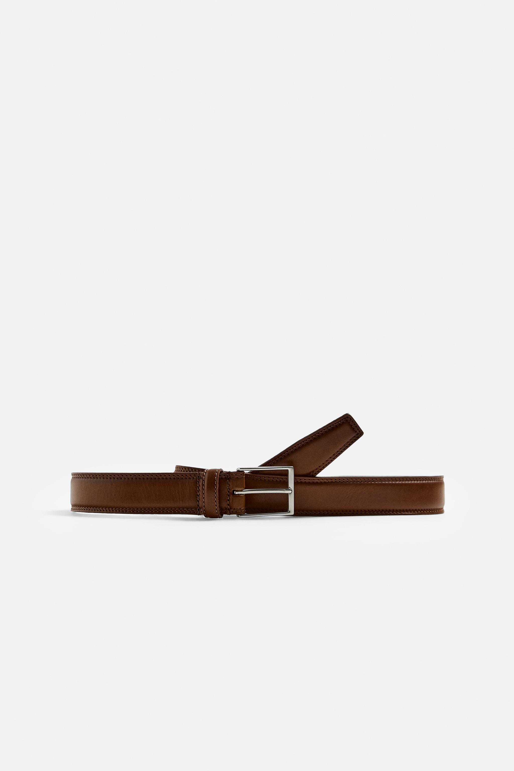 CEINTURE EN CUIR HABILLEE