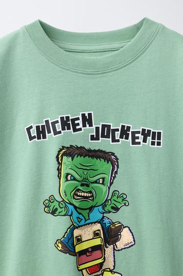 T-SHIRT IMPRIMÉ MINECRAFT © MOJANG AB. ™ - Verts de Zara - Image 2