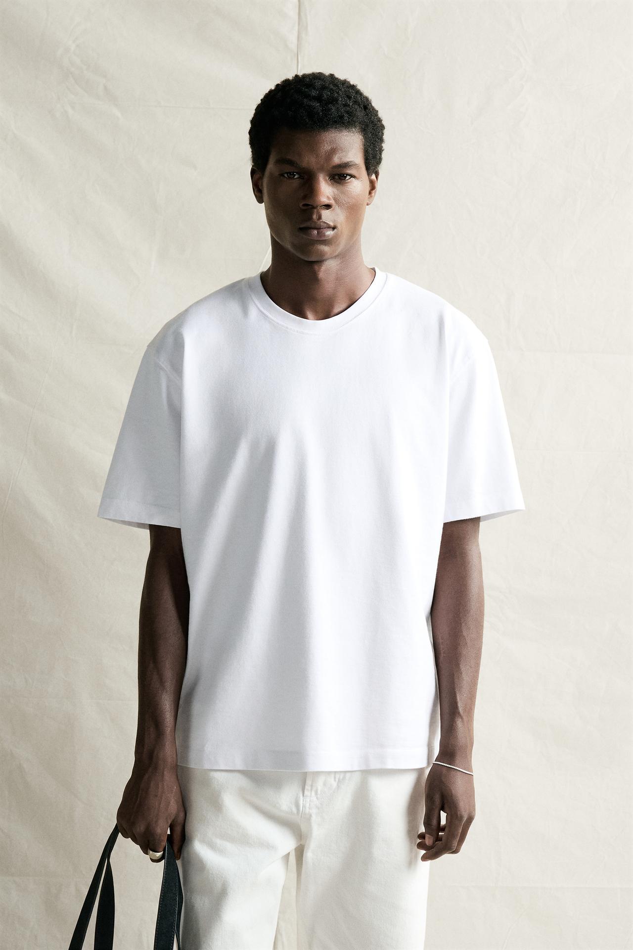 SHORT SLEEVE HEAVYWEIGHT T-SHIRT — White