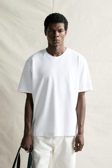 SHORT SLEEVE HEAVYWEIGHT T-SHIRT — White 2