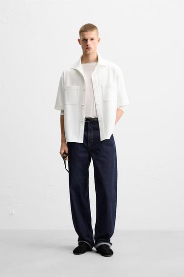 OVERSHIRT – KOMFORT - Cremefarben von Zara - Bild 0