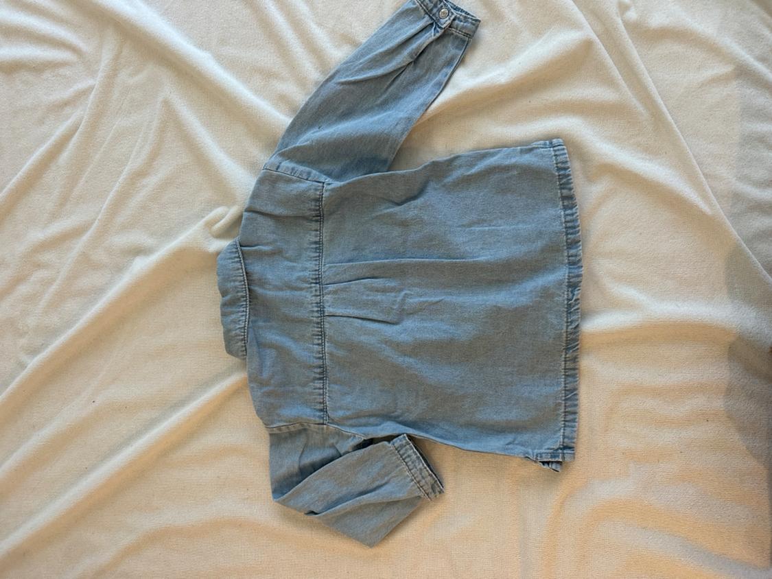 OVERSIZED DENIM SHIRT - Image 2