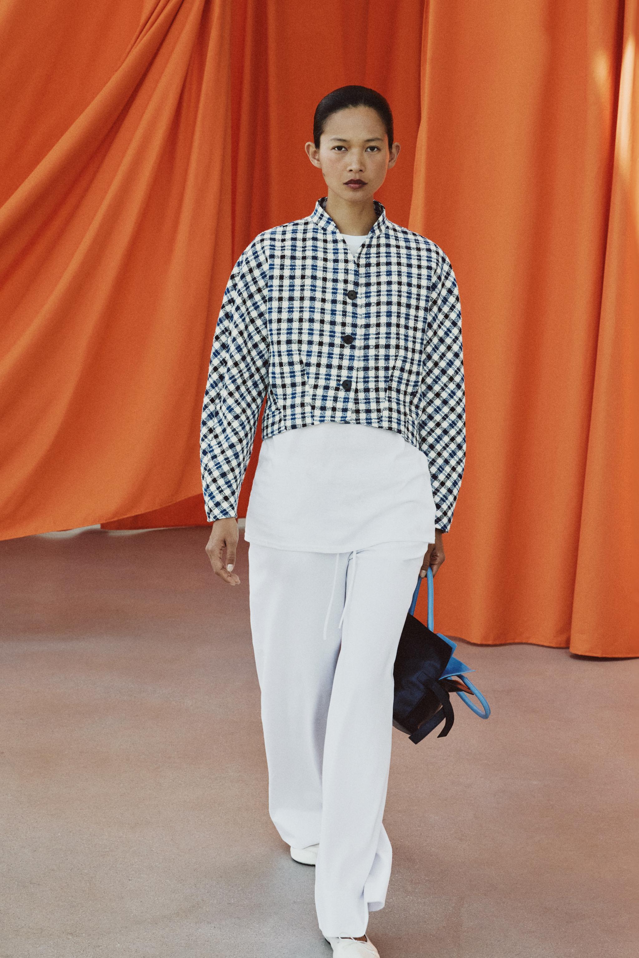 ZW COLLECTION PLAID JACKET