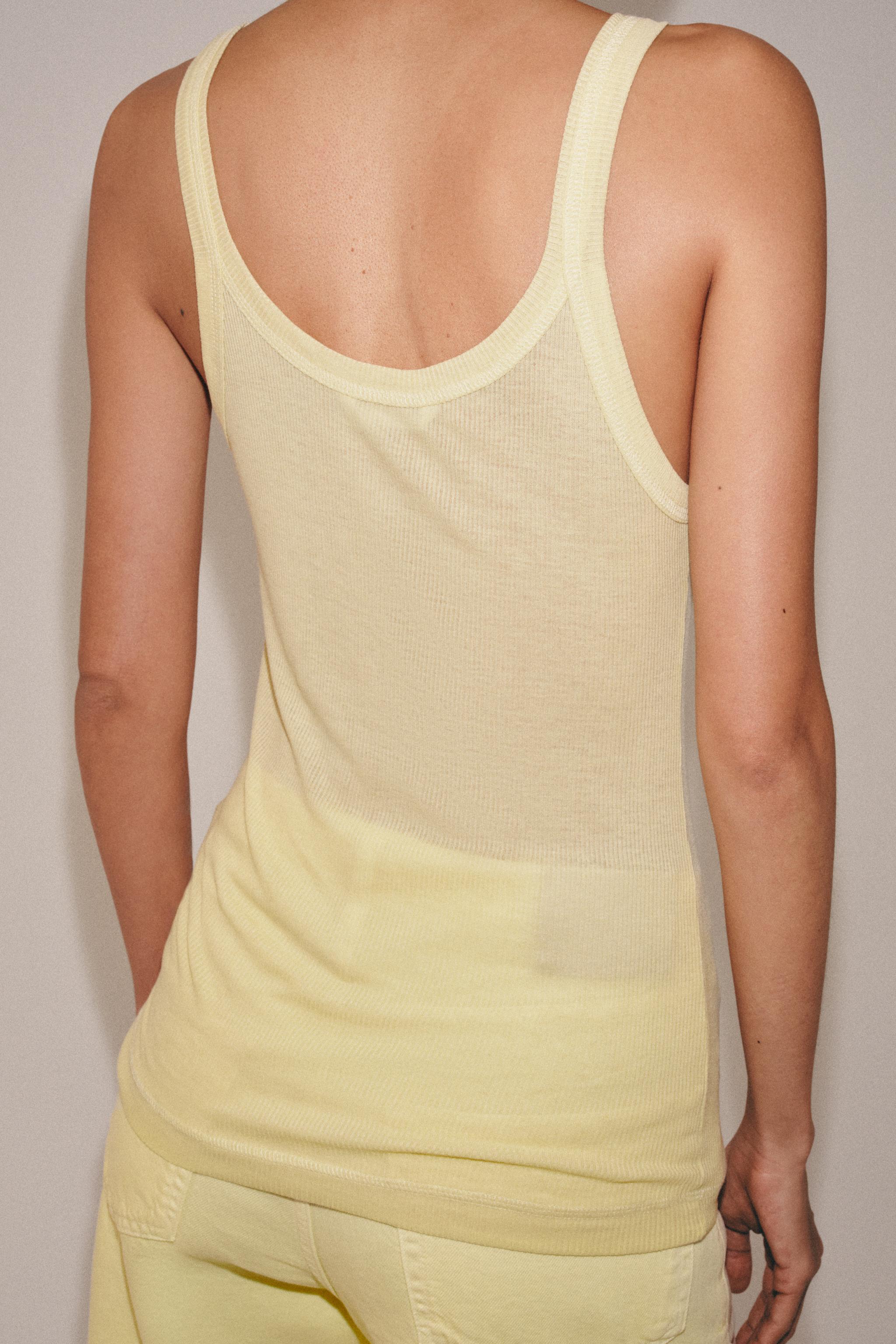 ASKILI DÖKÜMLÜ T-SHIRT - Görsel 3