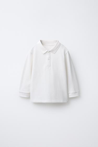 BASIC-PIKEE-POLOSHIRT - Weiß von Zara