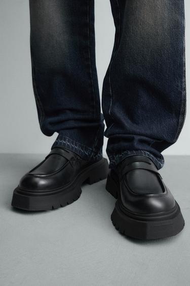 CHUNKY PENNY LOAFERS - Black by Zara - Image 2