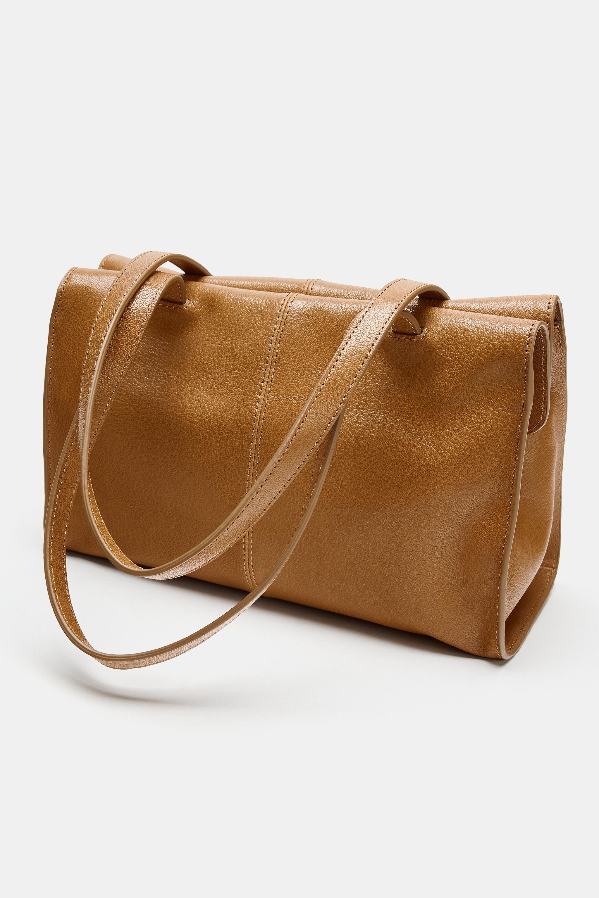 LEATHER SHOULDER BAG