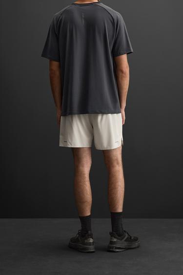 SHORT STRUCTURE RUNNING - Blanc cassé de Zara - Image 2