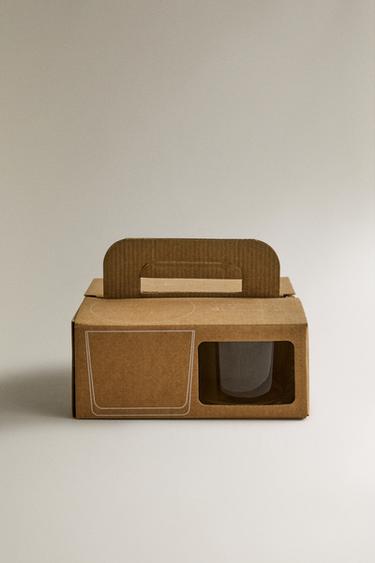 LOT VERRES RECYCLABLES BAS (LOT DE 4) - Transparent de Zara - Image 3