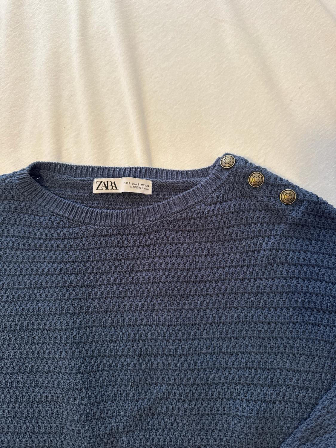 PLAIN KNIT 100% CASHMERE SWEATER - Image 3