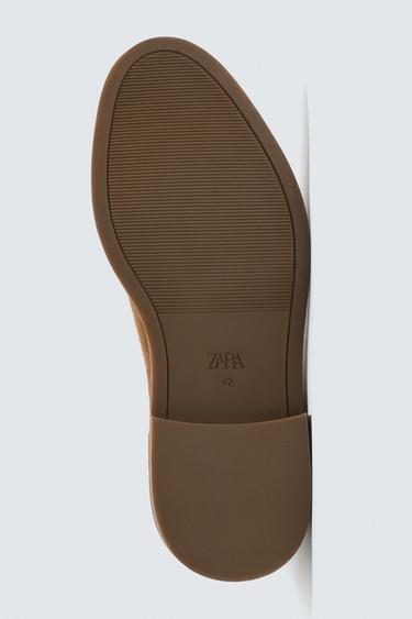 LEATHER CHELSEA BOOTS - Brown by Zara - Image 3