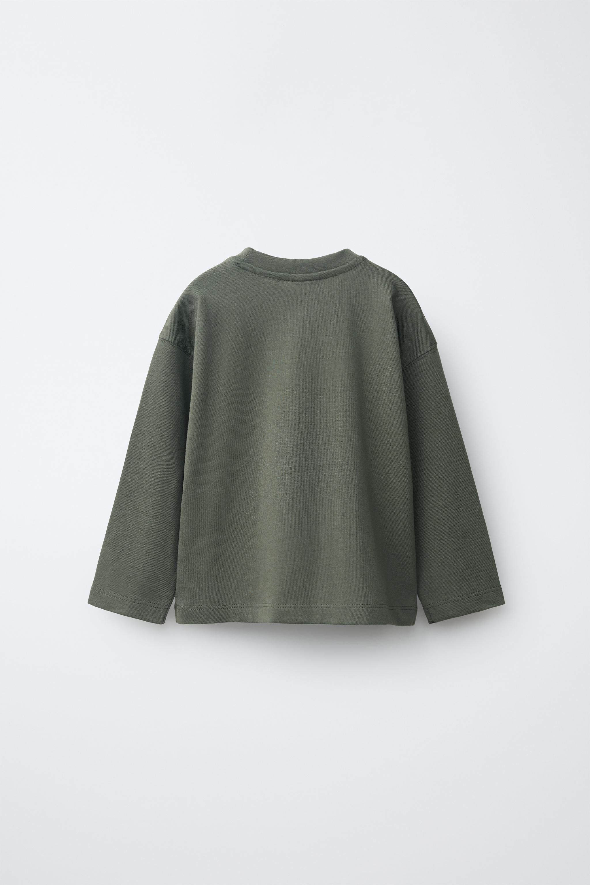 PLAIN T-SHIRT — Green