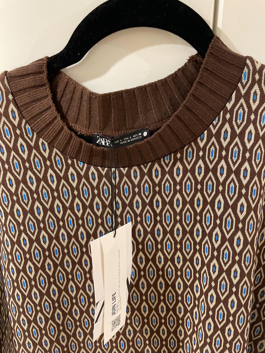 JACQUARD MIDI DRESS - Image 2