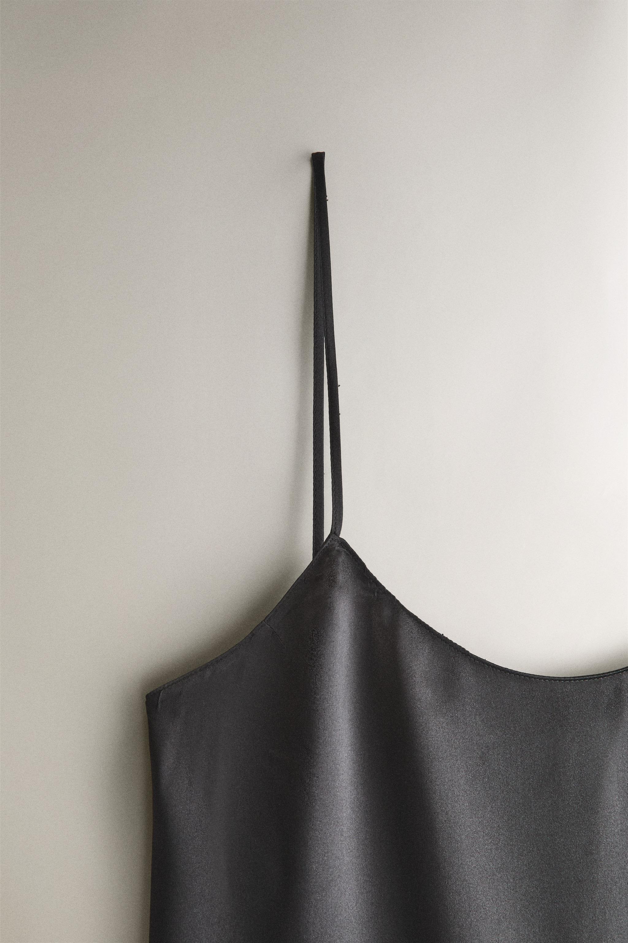SHORT SILK BLEND — Grey