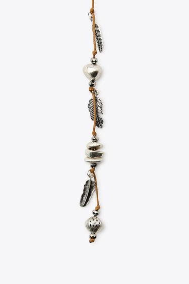 CORDON MULTI-POSITIONS CHARMS - Argent de Zara - Image 3