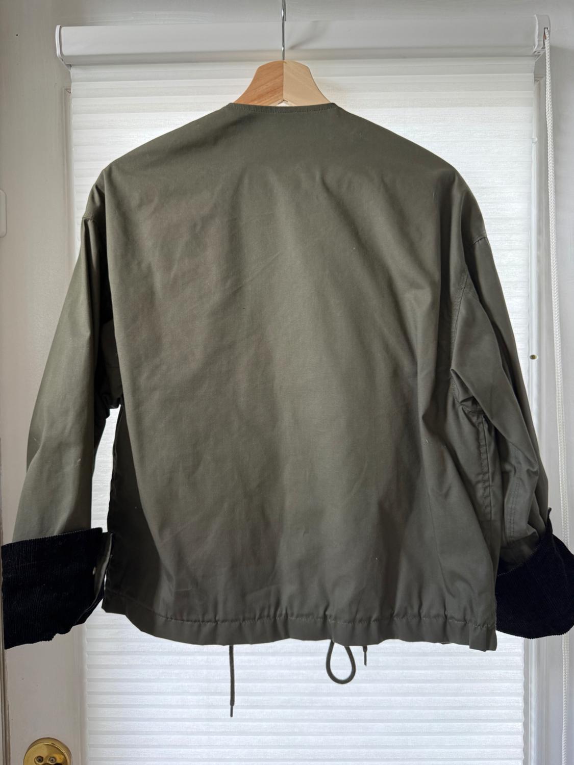 OLIVE GREEN LIGHT JACKET - Image 5
