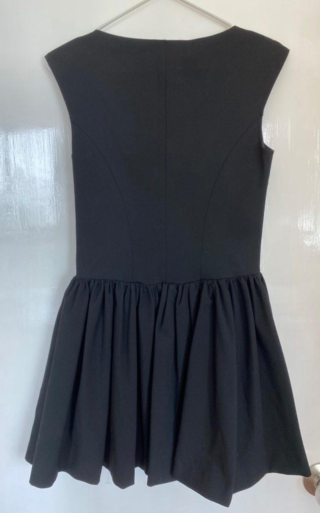 BLACK MINI DRESS - Image 2